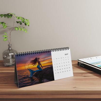 2025 Desktop Calendar: Mischievous Mermaids Collection