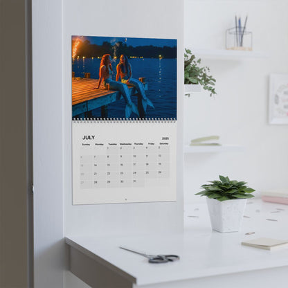 2025 Mischievous Mermaids Calendar – Nautical Decor for Ocean Lovers